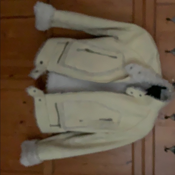 Bebe yellow suede jacket - Picture 3 of 8